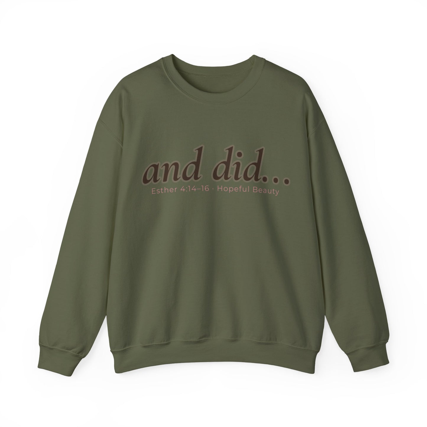 and did- Crewneck Sweatshirt