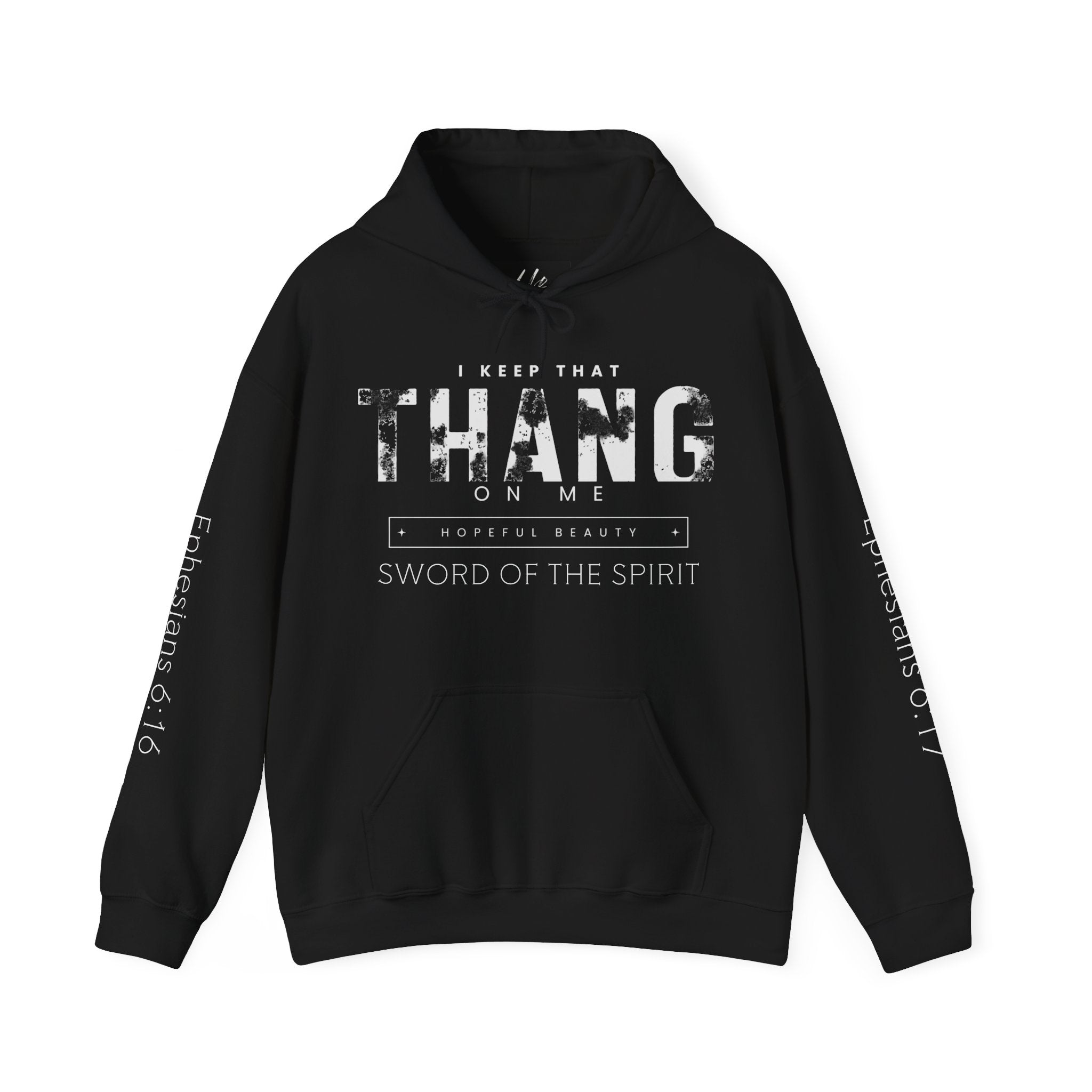 Inspirational Faith Hoodie, Unisex Spiritual Sweatshirt, Christian Gift, Bible Verse Apparel, Cozy Religious Clothing