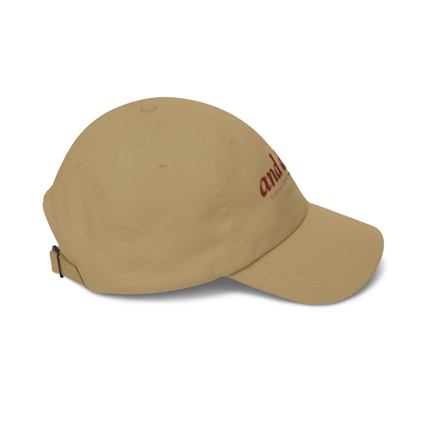 and did… Embroidered Dad Hat