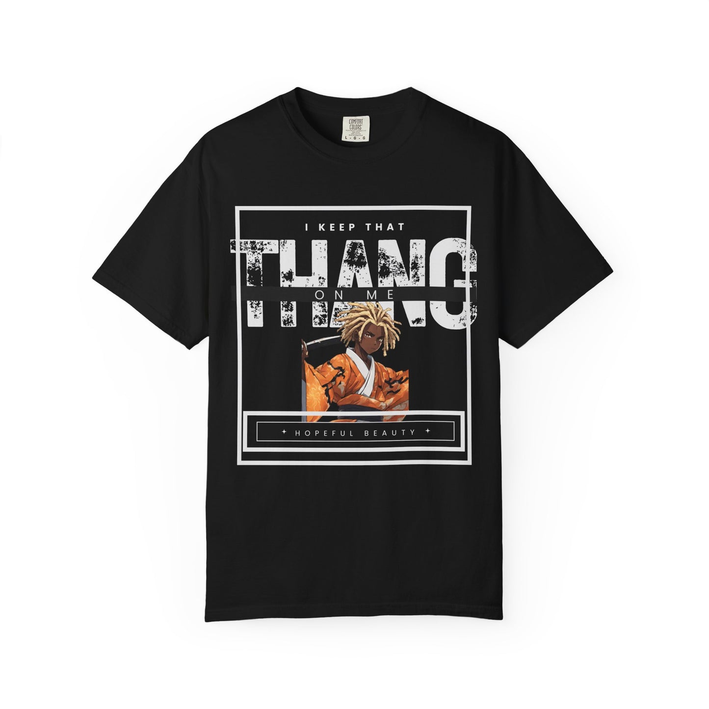 I Keep That Thang On Me Anime Tee