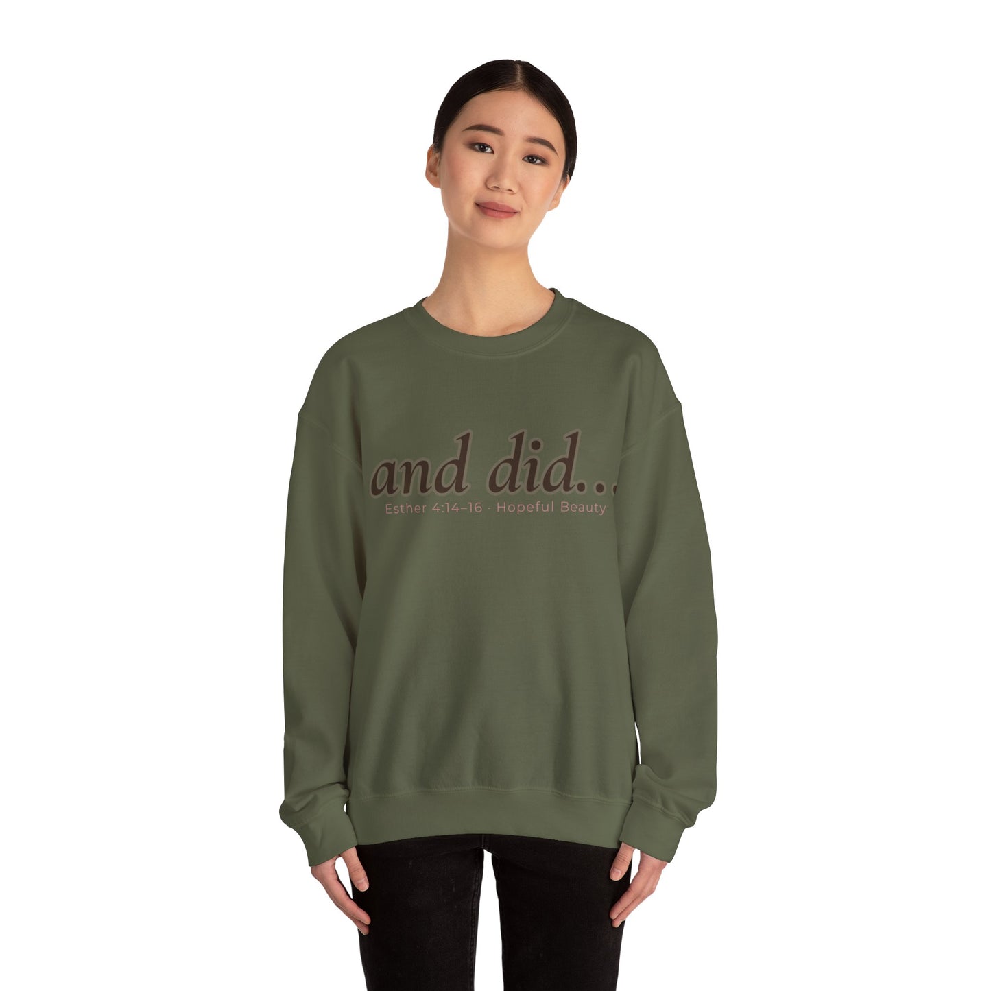 and did- Crewneck Sweatshirt