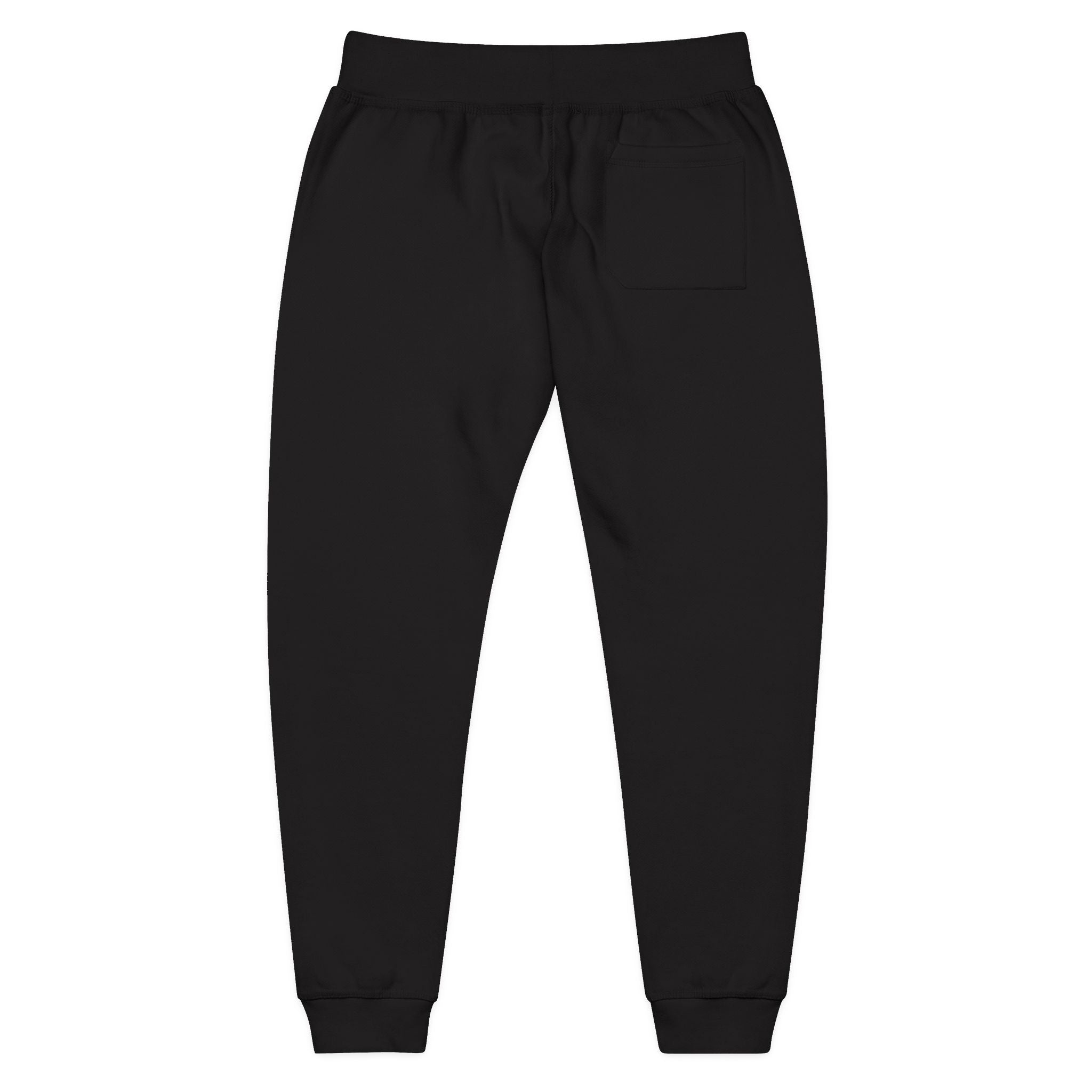 Embroidered Fleece Sweatpants — Cozy Minimalist Joggers