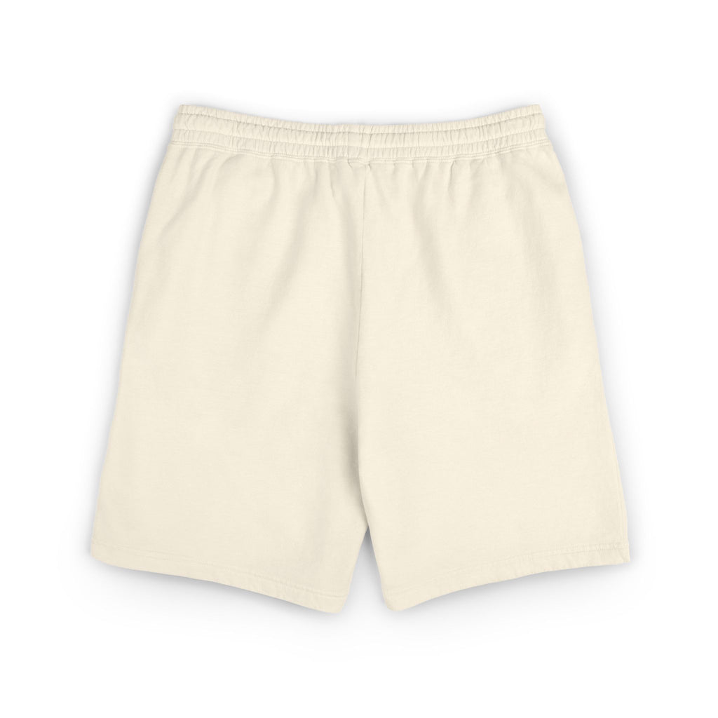 Lightweight Fleece Sweat Shorts — "and did..." Embroidered Lounge Shorts