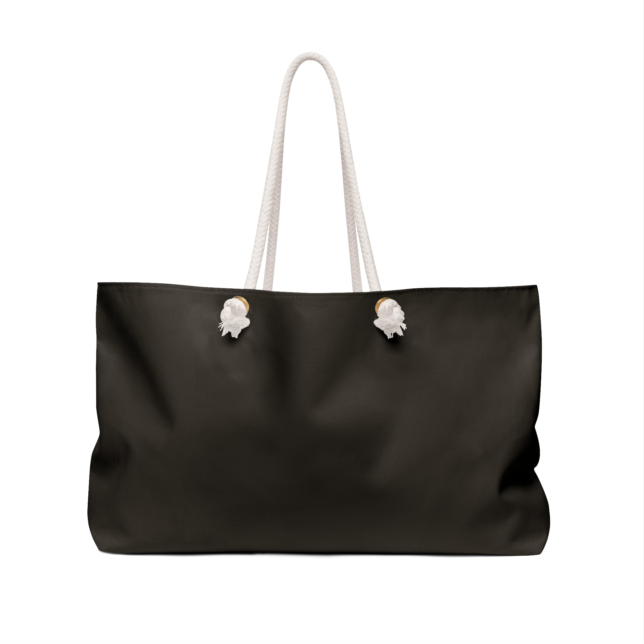 Faith Weekender Bag — Inspirational "Fear Knocked, Faith Answered" Travel Tote