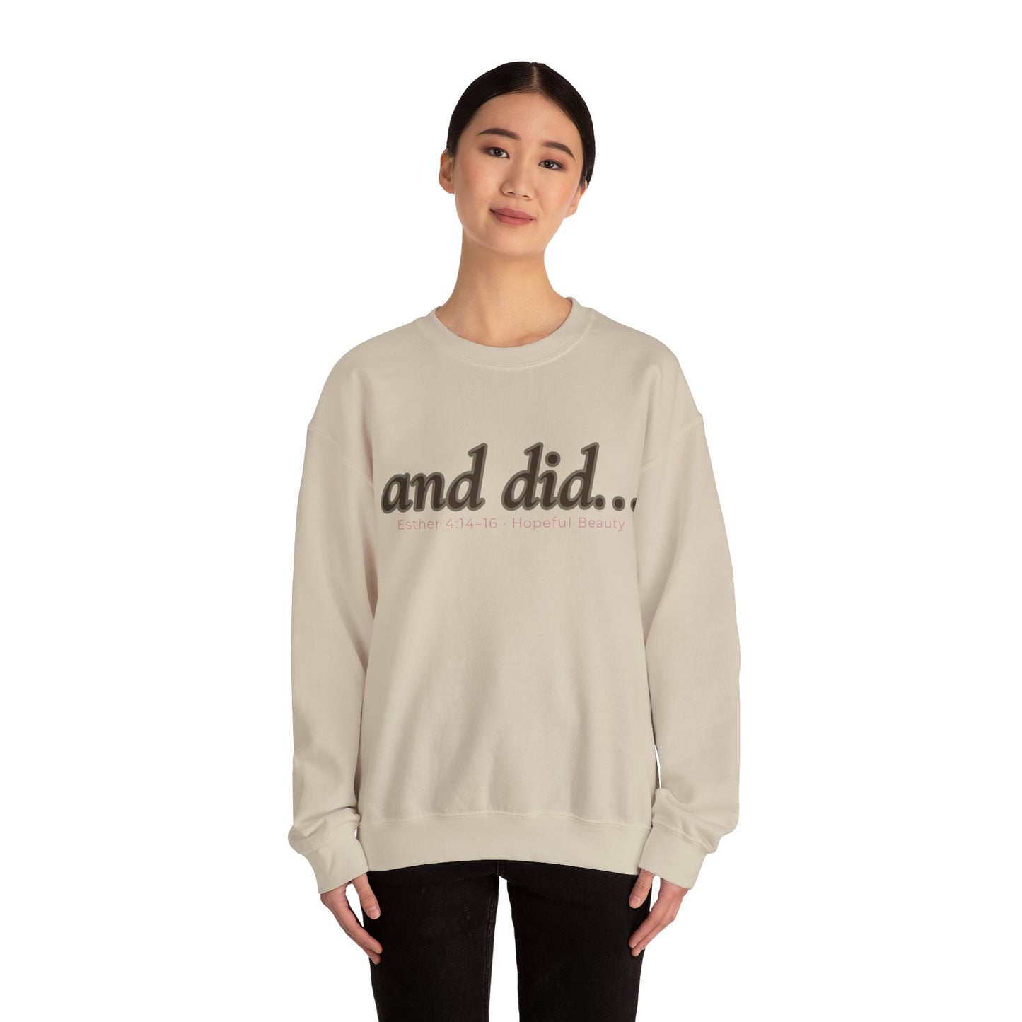 and did- Crewneck Sweatshirt