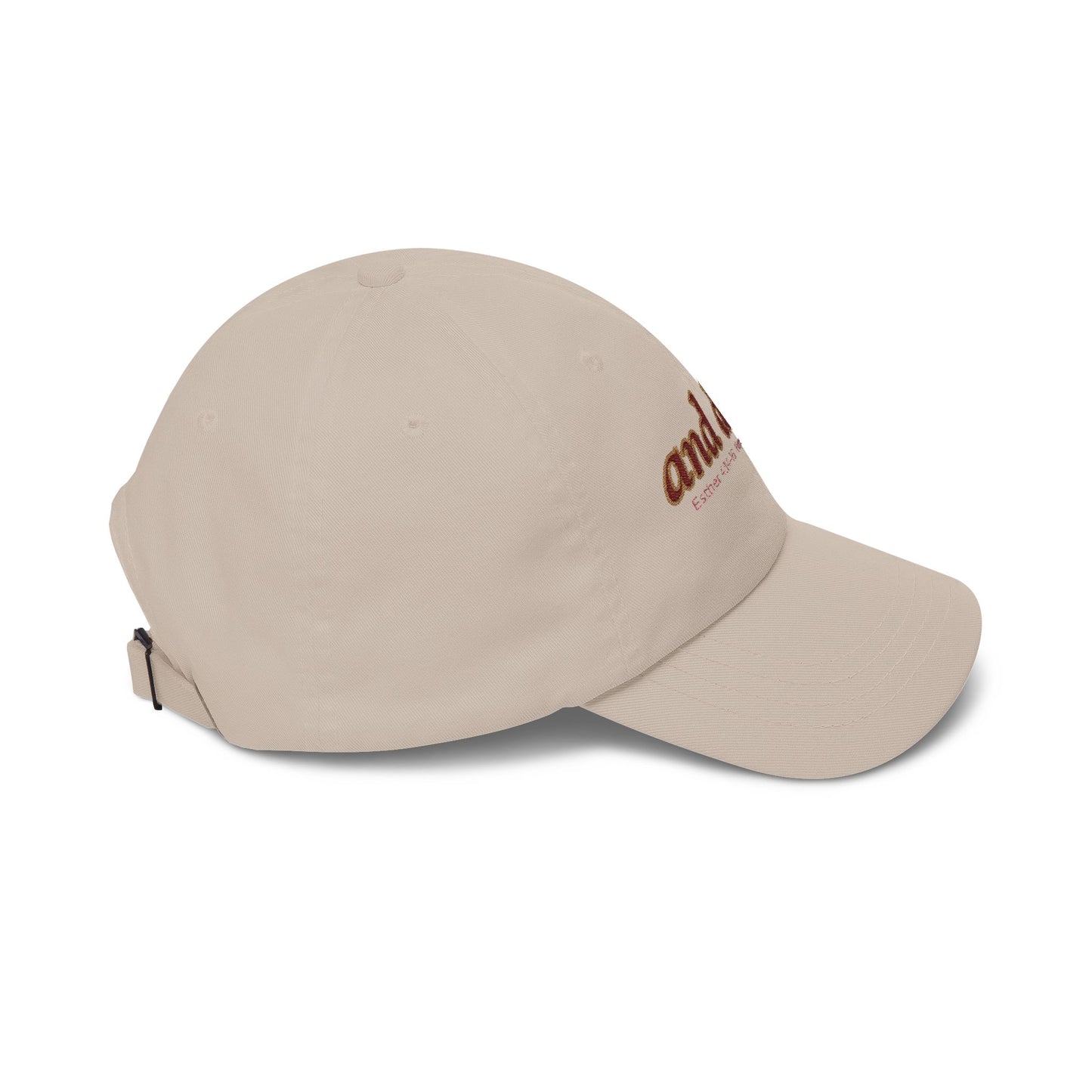 and did… Embroidered Dad Hat