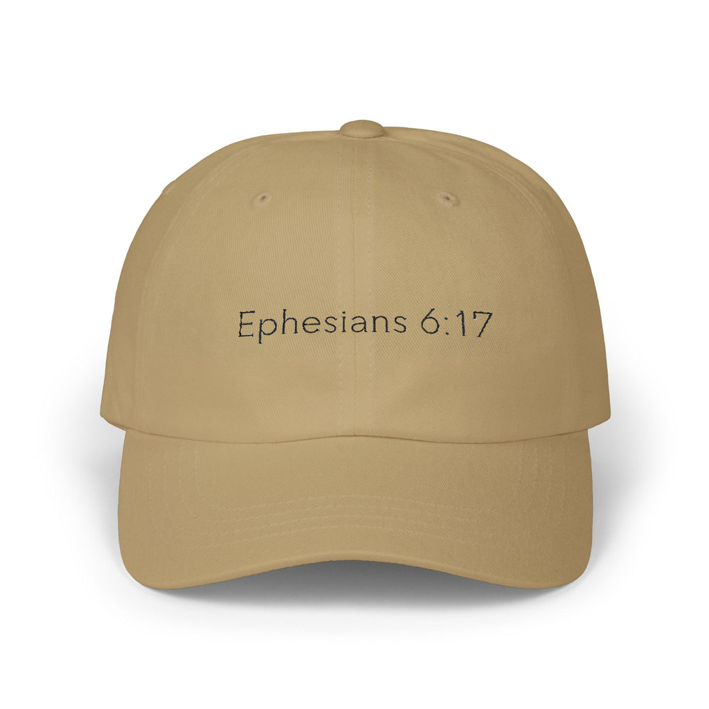Ephesians 6:17 Classic Dad Cap - Stylish  Baseball Hat for Everyone