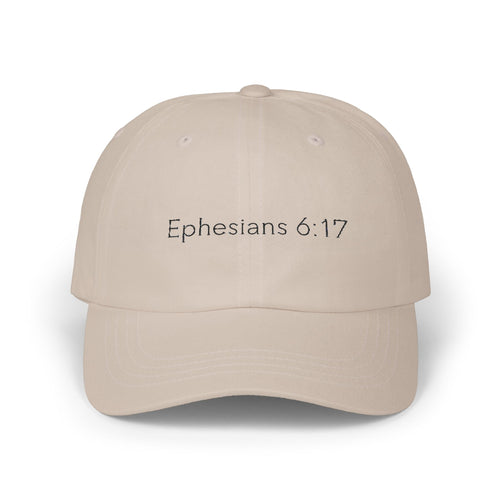 Ephesians 6:17 Classic Dad Cap - Stylish  Baseball Hat for Everyone