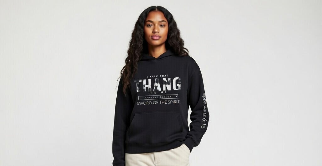 Inspirational Faith Hoodie, Unisex Spiritual Sweatshirt, Christian Gift, Bible Verse Apparel, Cozy Religious Clothing